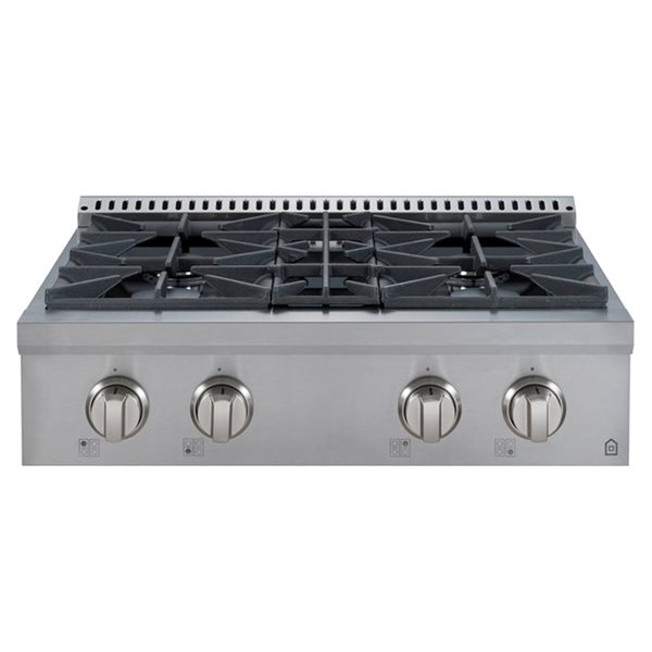 Ancona 30in 4 Burners Stainless Steel Gas Cooktop AN2160 RénoDépôt