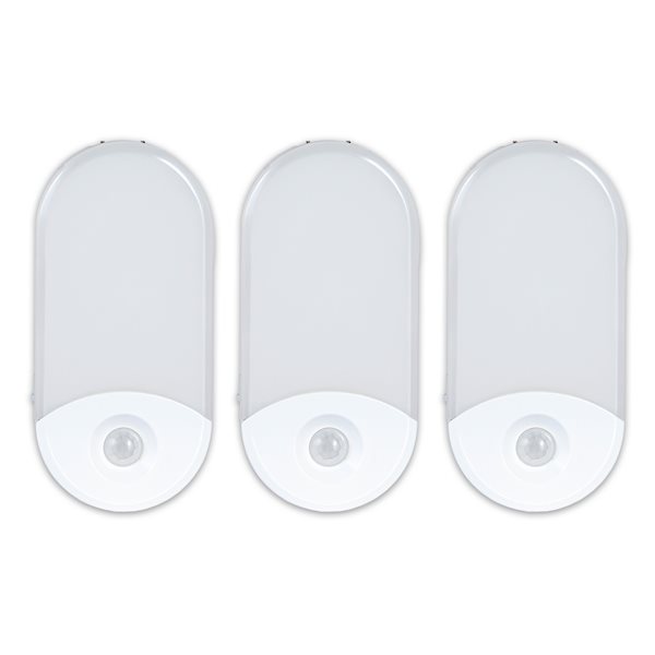 Feit Electric White LED Motion Sensor Auto On/Off Night Light in the Night  Lights department at