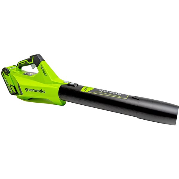BLACK+DECKER 450-CFM 140-MPH Corded Electric Handheld Leaf Blower in the  Leaf Blowers department at