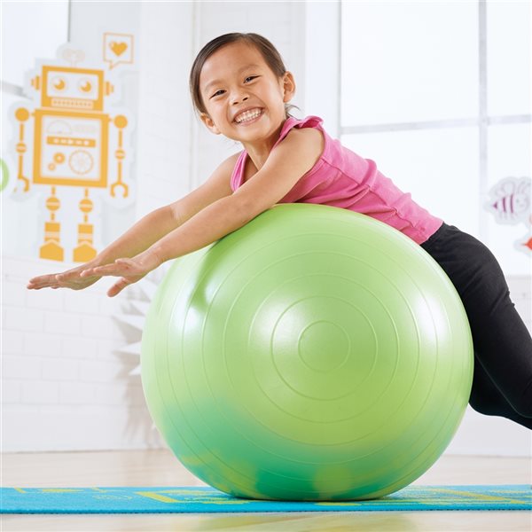 Merrithew Lime Stability Ball™ for Kids with pump ST-06224