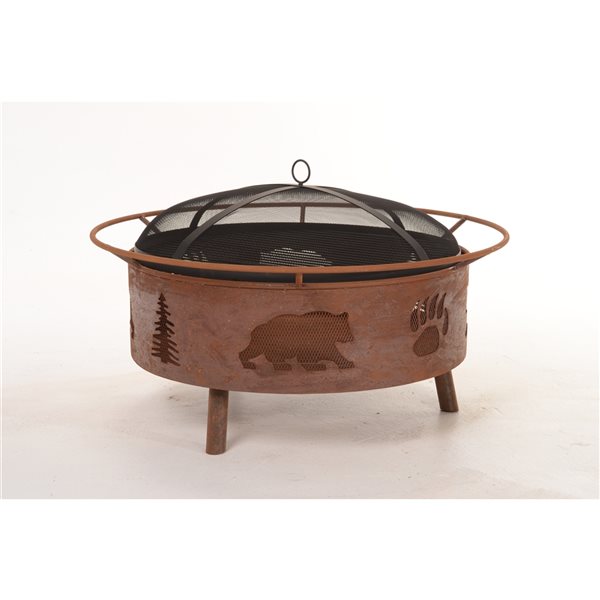 Bear chair 2025 company fire pit