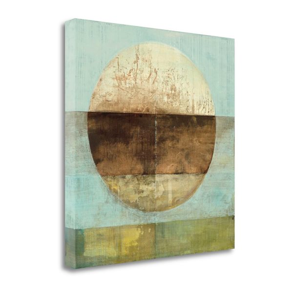 Tangletown Fine Art Frameless 35-in x 35-in "The Gathering Shore" Canvas Print