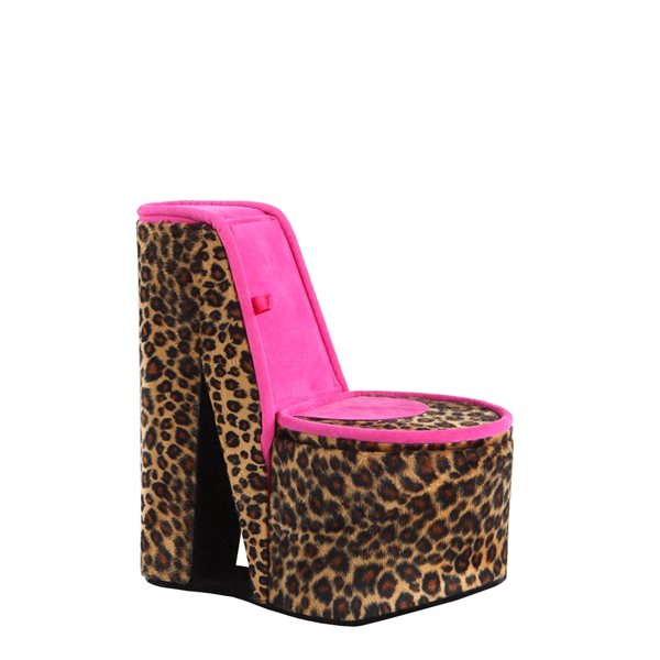 ORE International Polyurethane Pink High heel Jewelry Box