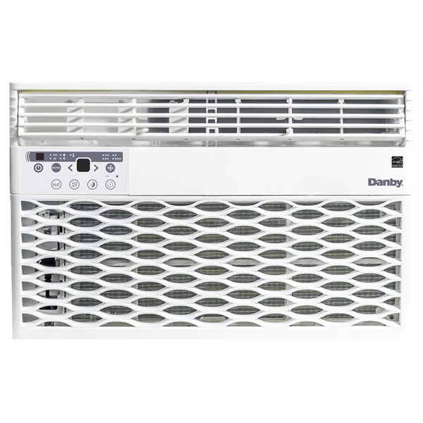 Black+decker BD06WT6 6000 BTU Window Air Conditioner with Remote Control, White