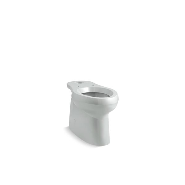 Kohler Cimarron Comfort Height Ice Grey Elongated Chair Residential Toilet Bowl 5309 95 Réno Dépôt - Elongated Toilet Seat Height