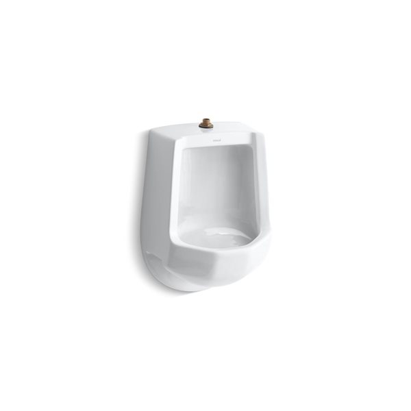 KOHLER Freshman 16 25 In W X 24 In H White Wall Mounted Urinal 4989 T 0   330990074 MainImage 001 L 