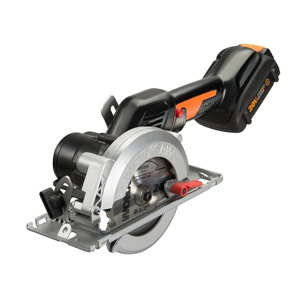 Worx 20 Volt 4 in Brushless Worksaw WX531L R no D p t