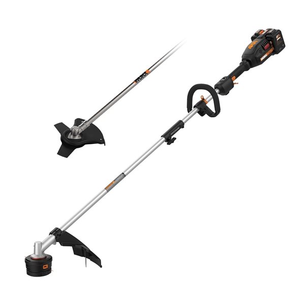 Taille bordure sans fil 40 V de 15 po par Worx avec accesoires et