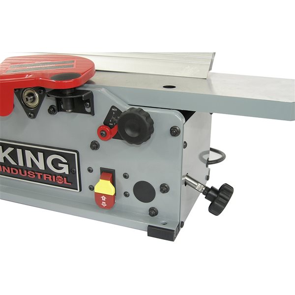 King Industrial 6-in Benchtop Jointer with Helical Cutterhead and Aluminum  Blade KC-6HJC Réno-Dépôt