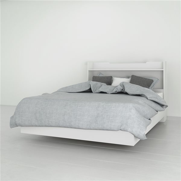 Nexera 2 Piece Full Size Bedroom Set - White
