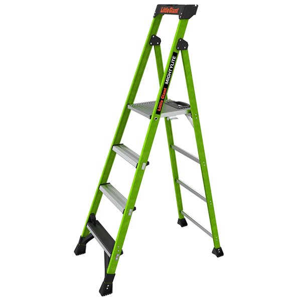Louisville Ladder L-3016-08 300-Pound Duty Rating Fiberglass Stepladder, 8- Feet 