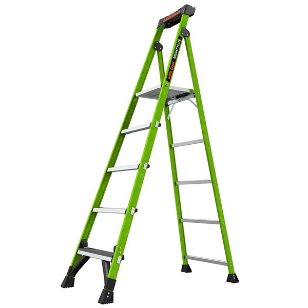 Louisville Ladder 3-Foot Fiberglass Platform Ladder, Type IA, FXP1703,  Orange, 300-Pound Capacity 