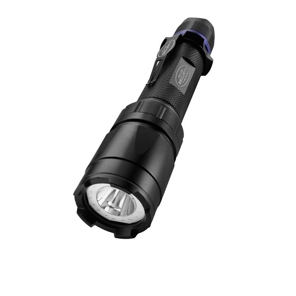 Lampe de poche à DEL de 350 lm Trac-Tact par Police Security Flashlights  avec piles incluses 99490-C