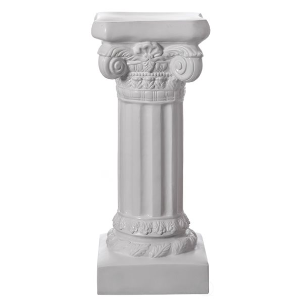 Uniquewise 32-in X 13-in Fibreglass Roman Style Pedestal Qi004124-32 