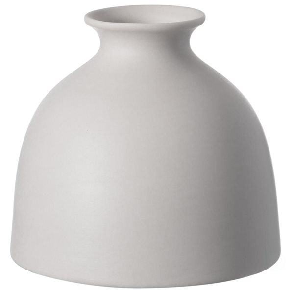 Uniquewise 4-in x 4.5-in White Ceramic Vase