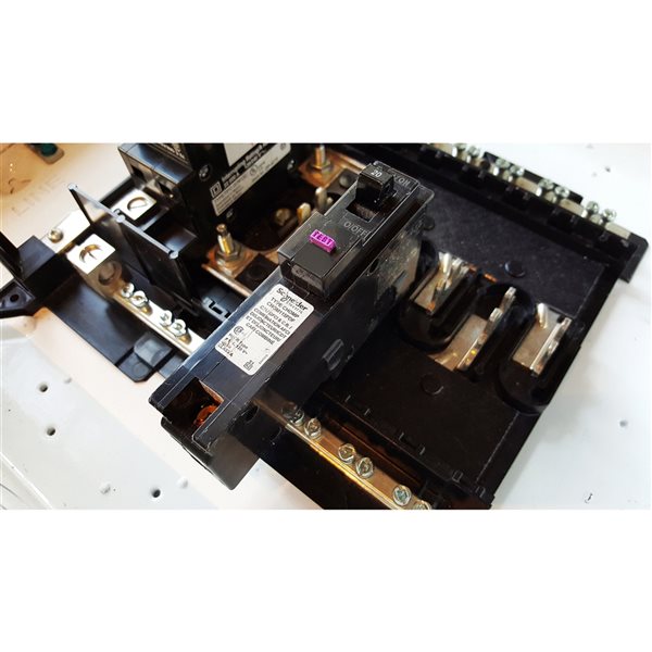 Homeline 15Amp TwoPole AFCI Pigtail Circuit Breaker CHOM215CAFI