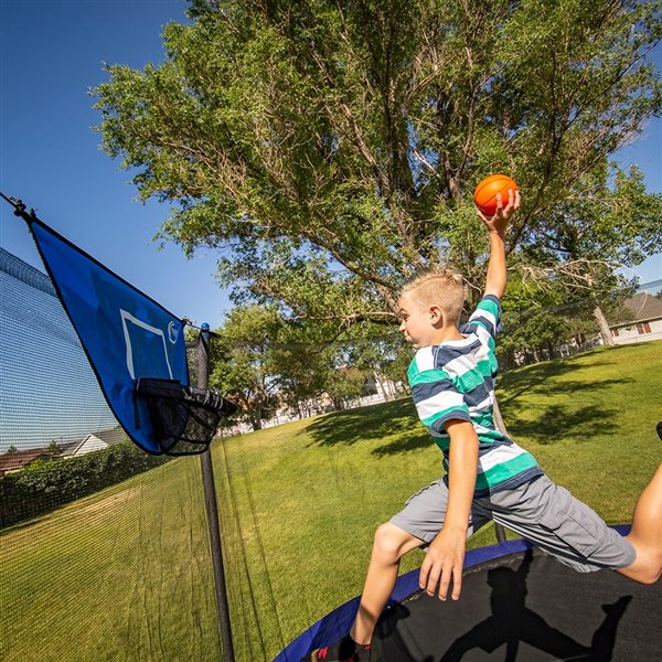 Panier de basket FUN pour trampoline