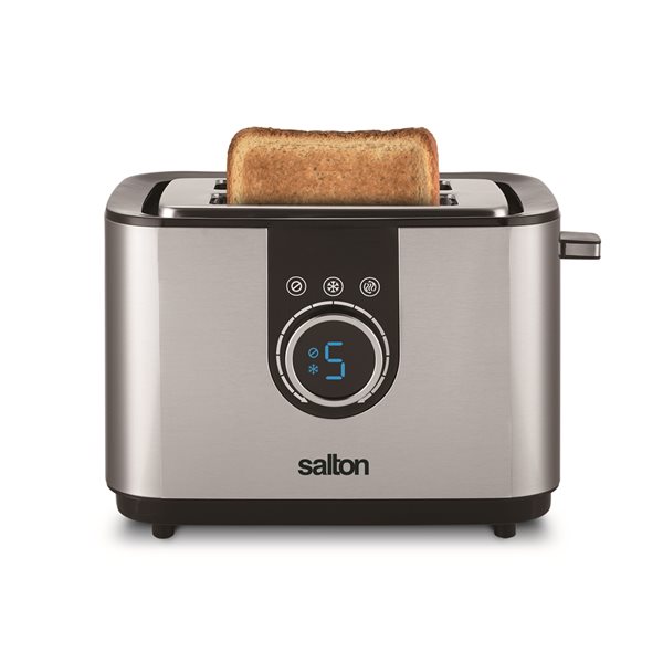 Salton 2Slice Stainless Steel 800 W Toaster ET2075 RénoDépôt