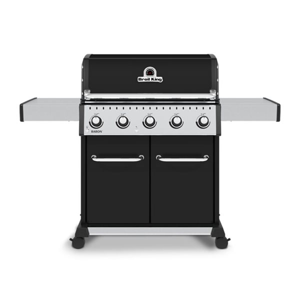 Broil King Baron 520 Pro Black 5 Burner Natural Gas Grill 876217