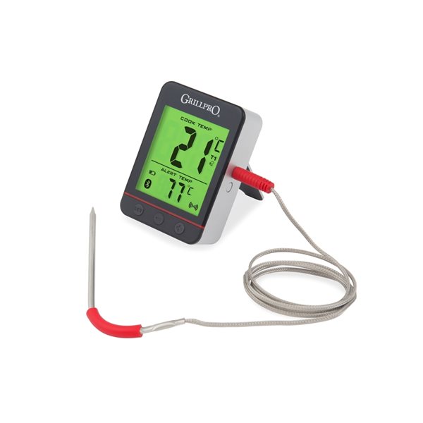 Thermomètre à viande numérique sans fils de Grillpro compatible avec  Bluetooth 13975