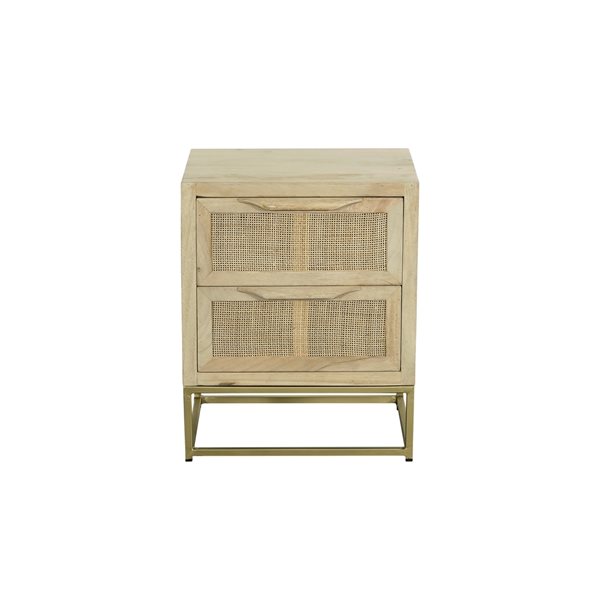 Primo International Solano 13in Wood End Table 44961 RénoDépôt