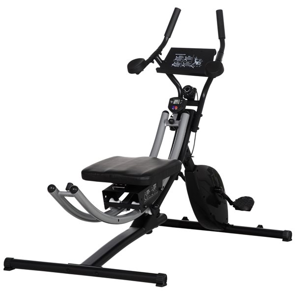 Soozier Adjustable Abdominal Machine and Magnetic Exercise Bike
