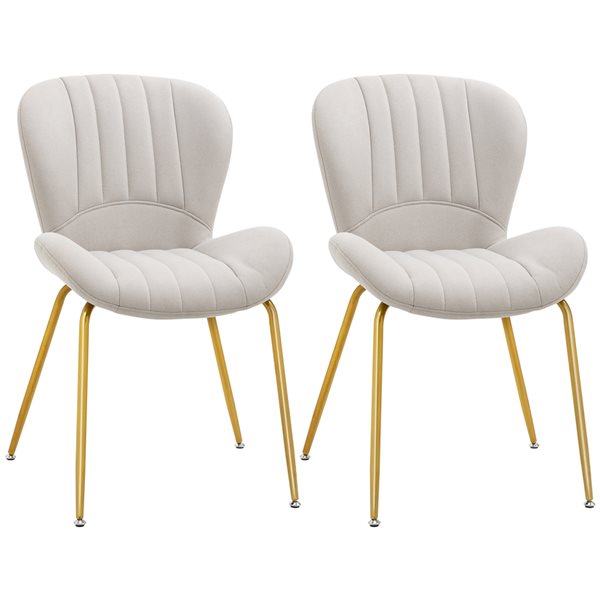 Polyester discount dining chairs