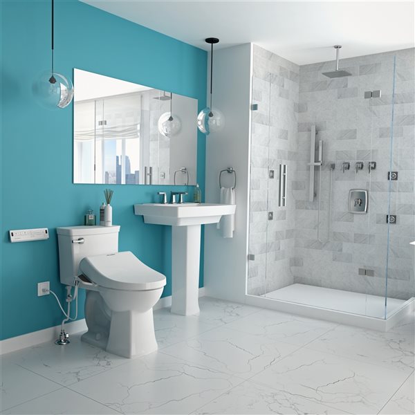 Urinoir blanc mural de 19 po x 26 po par American Standard avec WaterSense  6590001.020