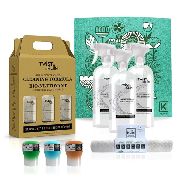 KLIIN™ Cleaning Starter Kit And Gift Box 94103 RénoDépôt