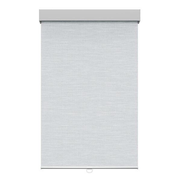 Avanat 24-in x 72-in Light Filtering Cordless Indoor Roller Shade in Grey