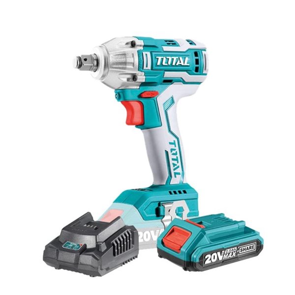 Total Tools 4 AH 20-Volt Max Brushless 1/2-in Drive Cordless