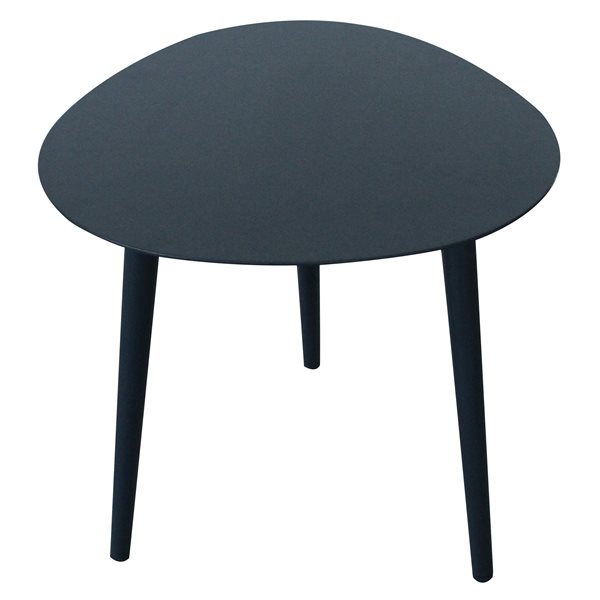 Table pliante, 15,25 x 17, noir de GRACIOUS LIVING