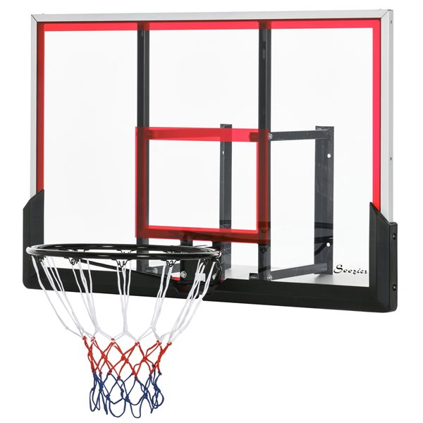 Panier de basket-ball mural de 43 po pour intérieur/extérieur par