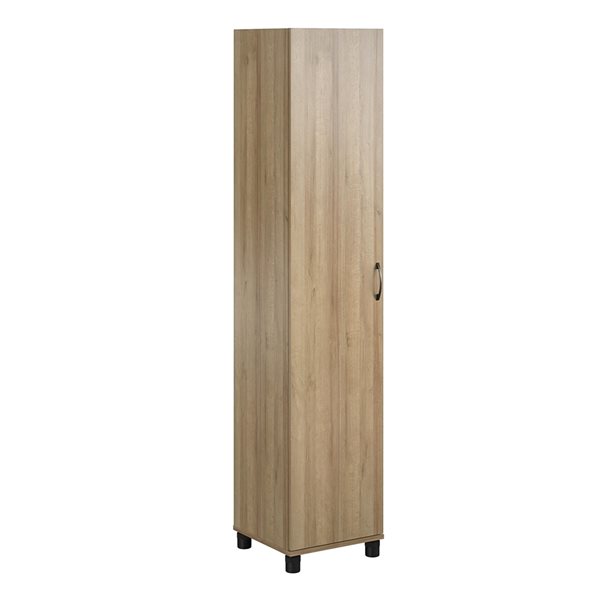 Armoire de rangement utilitaire autoportante en bois composite Lory par Systembuild Evolution de 15,67 po, naturel