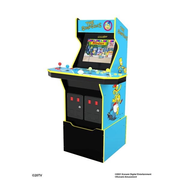 freestanding arcade machine