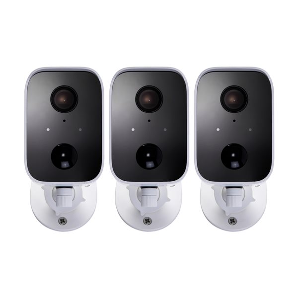 Swann Corecam 1080p Wireless White Security Cameras - 3-pack Seswifi 