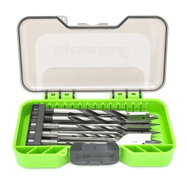 Greenworks Wood Drill Bit Set 11Piece 3508402 RénoDépôt