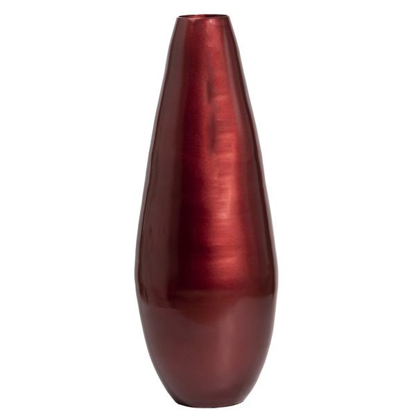 Uniquewise 31.5-in Red Bamboo Floor Vase