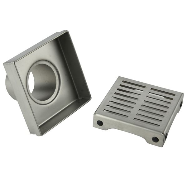 Drain De Douche Carr Grillag En Acier Inoxydable De Po De Long