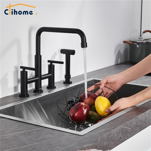 Clihome Pull Down Kitchen Faucet & Reviews