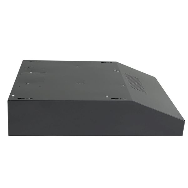 Ancona 24in 110 CFM Matte Black Convertible Range Hood