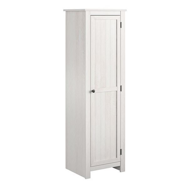 Garde-manger autoportant HomCom en bois composite blanc de 29,92