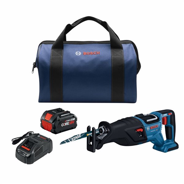 Bosch PROFACTOR 18V 1/8-in Cordless Reciprocating Saw (1 Battery and  Charger Included) GSA18V-110B14 Réno-Dépôt