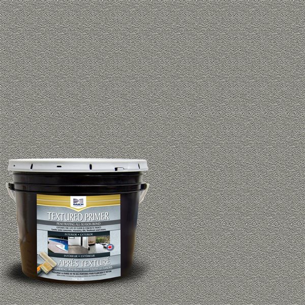 DAICH Textured Primer 3 Gallon Raw Grey DPRC030RG RénoDépôt