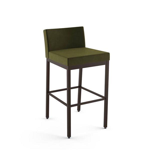 Amisco lars 25.5 low store back counter stool