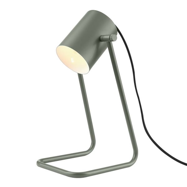 Globe Electric Sahara 14-in Matte Green Desk Lamp With Metal Shade 52878