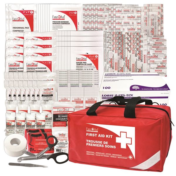 First Aid Central CSA Type 2 Basic Large First Aid Kit in a Nylon