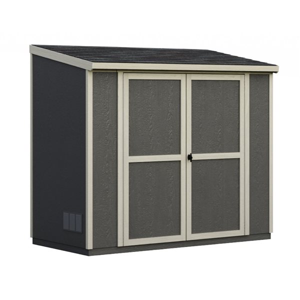 HEARTLAND Scottsdale 8ft x 4ft Wood Shed with Floor 198908 RénoDépôt