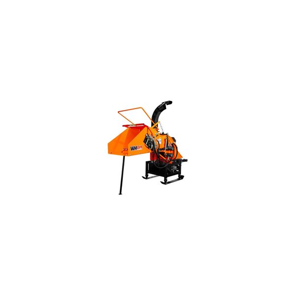 Déchiqueteuse de bois DK2 WoodMaxx WM8H 8 po à prise de force en acier