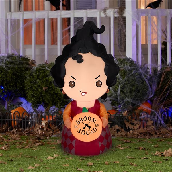 Gemmy 42in H LED Lighted Hocus Pocus Mary Sanderson Halloween